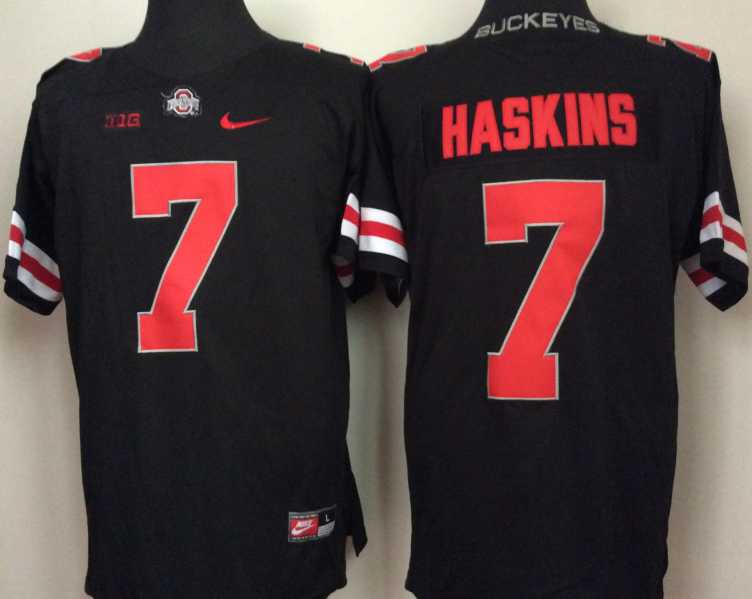 Ohio State Buckeyes 7 Dwayne Haskins Black College Football Jersey,We sell and wholesale Ohio State Buckeyes 7 Dwayne Haskins Black College Football Jersey on line form chian!