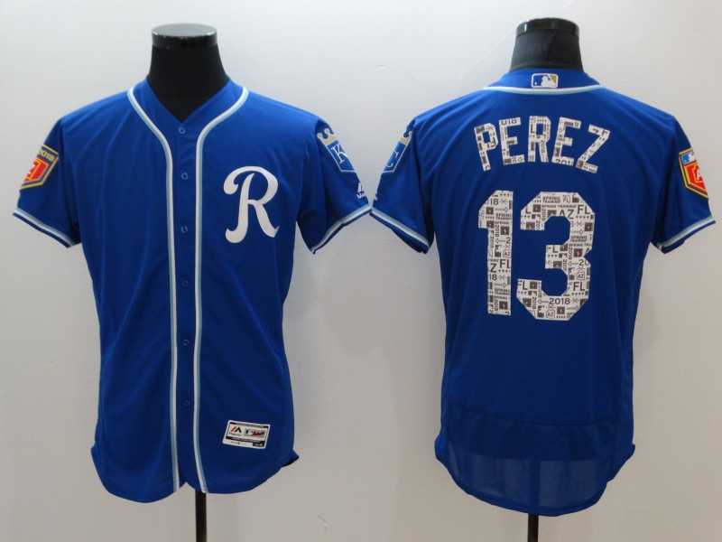 Royals 13 Salvador Perez Royal 2018 Spring Training Flexbase Baseball Jerseys,We sell and wholesale Royals 13 Salvador Perez Royal 2018 Spring Training Flexbase Baseball Jerseys on line form chian!