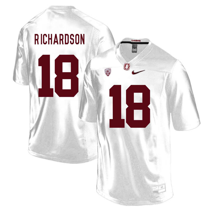 Stanford Cardinal 18 Jack Richardson White College Football Jersey DingZhi,We sell and wholesale Stanford Cardinal 18 Jack Richardson White College Football Jersey DingZhi on line form chian!