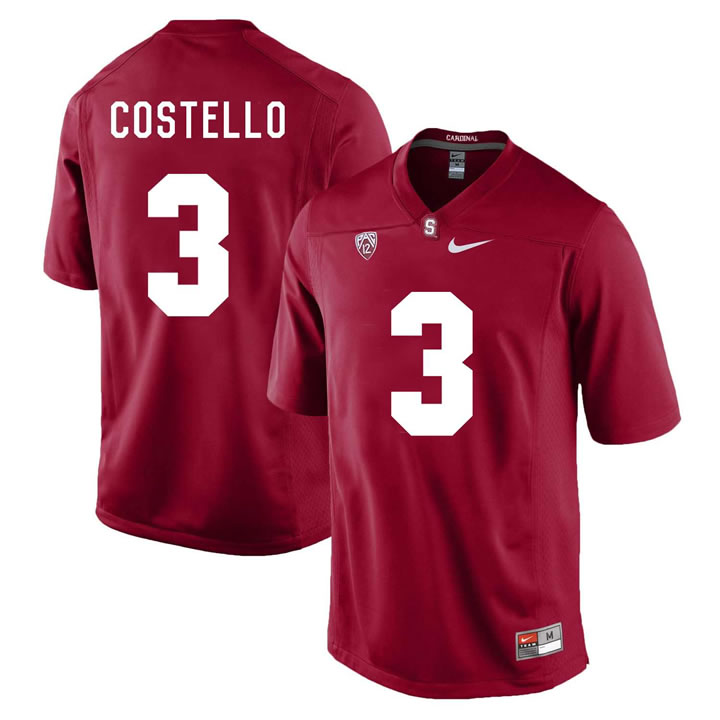 Stanford Cardinal 3 K.J. Costello Cardinal College Football Jersey DingZhi,We sell and wholesale Stanford Cardinal 3 K.J. Costello Cardinal College Football Jersey DingZhi on line form chian!