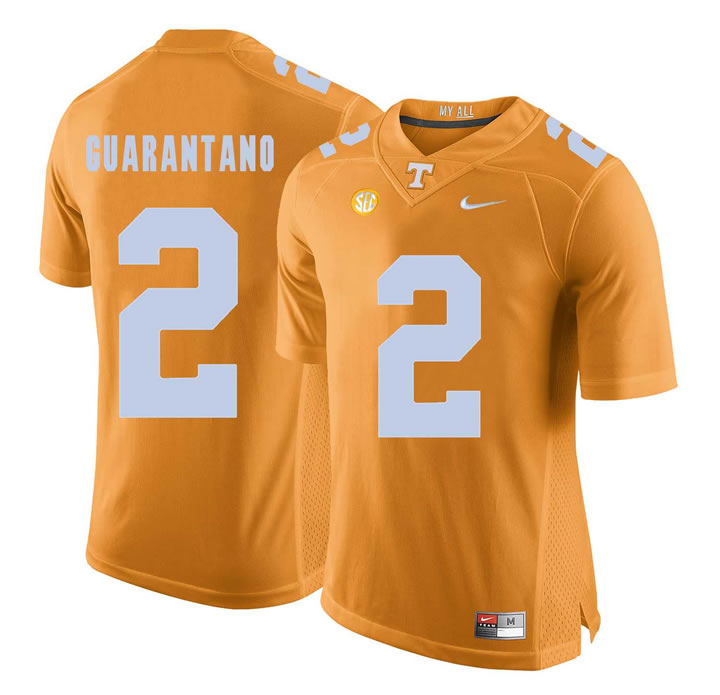 Tennessee Volunteers 2 Jarrett Guarantano Orange College Football Jersey DingZhi,We sell and wholesale Tennessee Volunteers 2 Jarrett Guarantano Orange College Football Jersey DingZhi on line form chian!