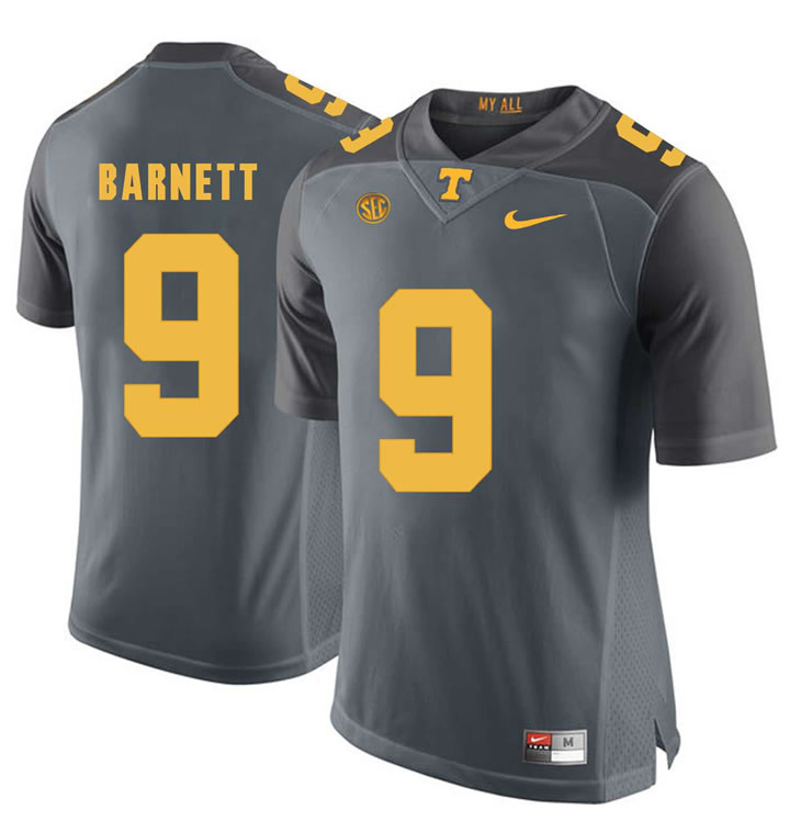 Tennessee Volunteers 9 Derek Barnett Gray College Football Jersey DingZhi,We sell and wholesale Tennessee Volunteers 9 Derek Barnett Gray College Football Jersey DingZhi on line form chian!