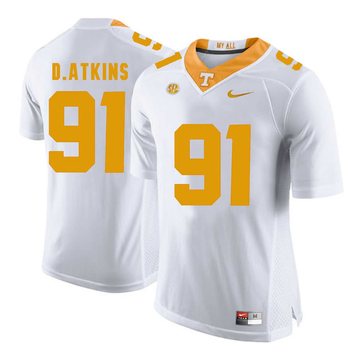 Tennessee Volunteers 91 Doug Atkins White College Football Jersey DingZhi,We sell and wholesale Tennessee Volunteers 91 Doug Atkins White College Football Jersey DingZhi on line form chian!