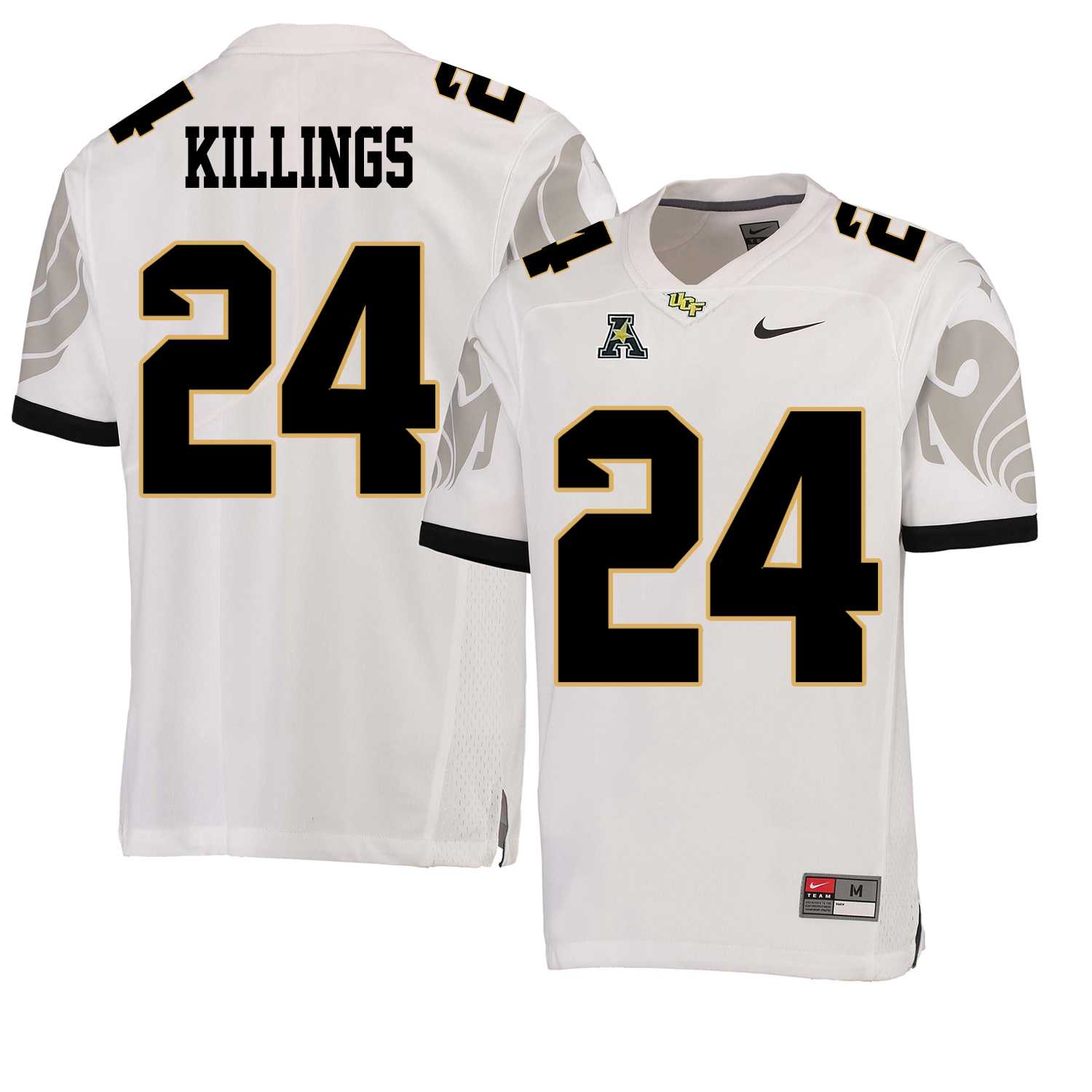 UCF Knights 24 D.J. Killings White College Football Jersey DingZhi,We sell and wholesale UCF Knights 24 D.J. Killings White College Football Jersey DingZhi on line form chian!