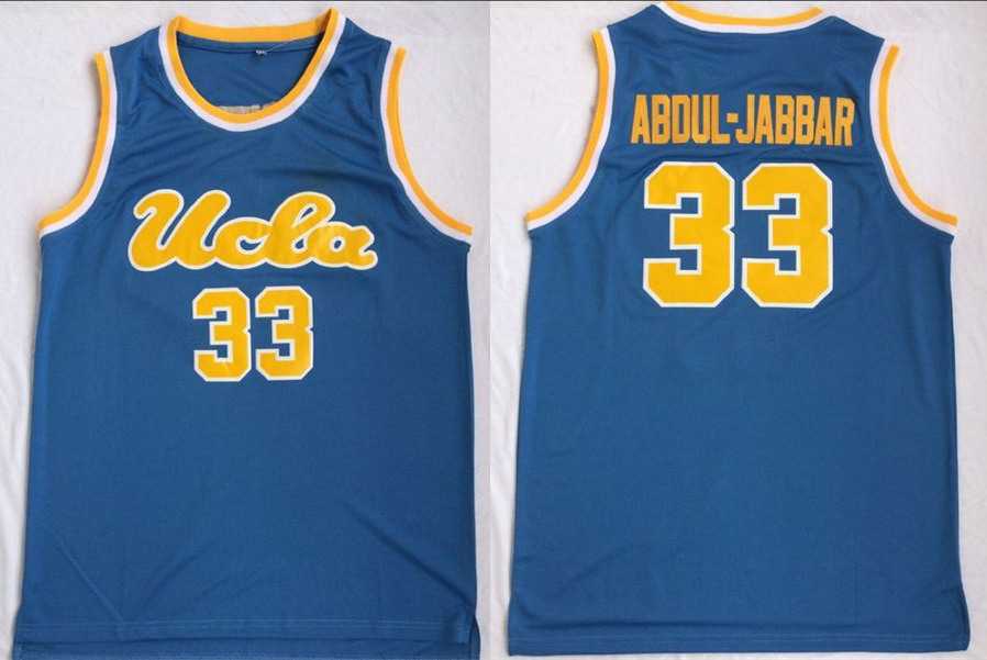 UCLA Bruins 33 Kareem Abudul-Jabbar Blue College Basketball Jersey,We sell and wholesale UCLA Bruins 33 Kareem Abudul-Jabbar Blue College Basketball Jersey on line form chian!