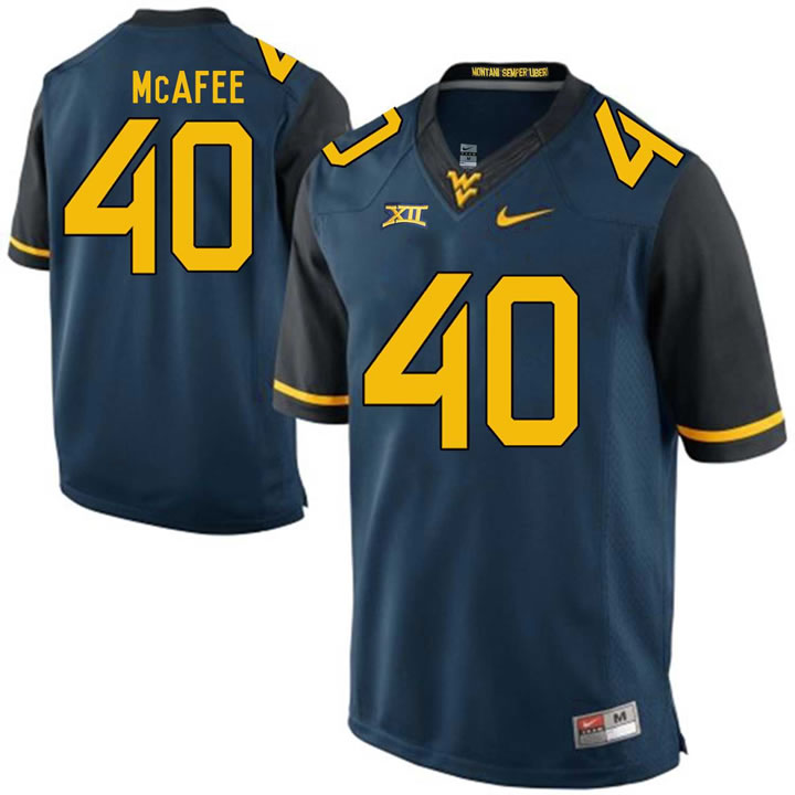 West Virginia Mountaineers 40 Pat McAfee Navy College Football Jersey DingZhi,We sell and wholesale West Virginia Mountaineers 40 Pat McAfee Navy College Football Jersey DingZhi on line form chian!
