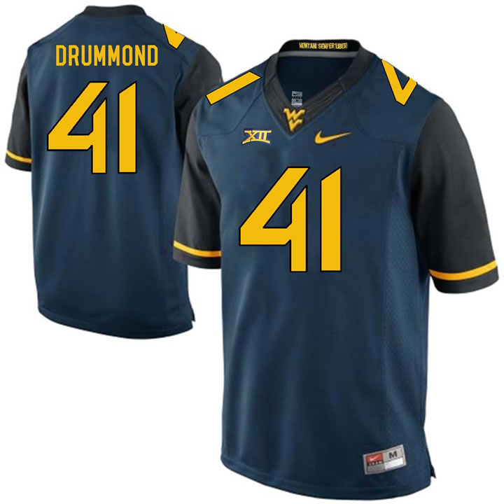 West Virginia Mountaineers 41 Elijah Drummond Navy College Football Jersey DingZhi,We sell and wholesale West Virginia Mountaineers 41 Elijah Drummond Navy College Football Jersey DingZhi on line form chian!