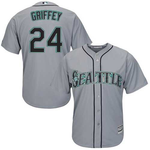 Women Mariners 24 Ken Griffey Jr. Gray Cool Base Jersey,We sell and wholesale Women Mariners 24 Ken Griffey Jr. Gray Cool Base Jersey on line form chian!