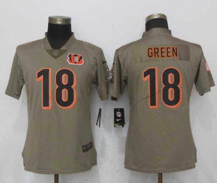 Women Nike Bengals 18 A.J. Green Olive Salute To Service Limited Jersey,We sell and wholesale Women Nike Bengals 18 A.J. Green Olive Salute To Service Limited Jersey on line form chian!