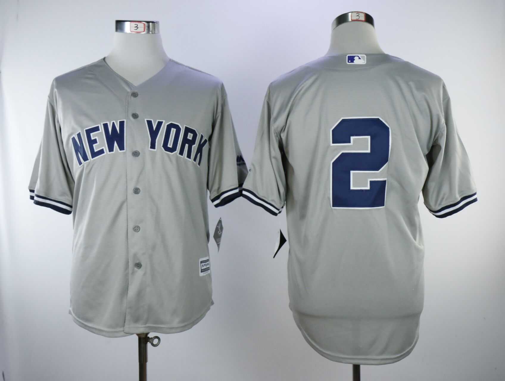 Yankees #2 Derek Jeter Gray Cool Base Baseball Jerseys,We sell and wholesale Yankees #2 Derek Jeter Gray Cool Base Baseball Jerseys on line form chian!