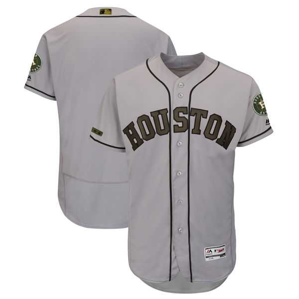 Astros Blank Gray 2018 Memorial Day Flexbase Jersey,We sell and wholesale Astros Blank Gray 2018 Memorial Day Flexbase Jersey on line form chian!