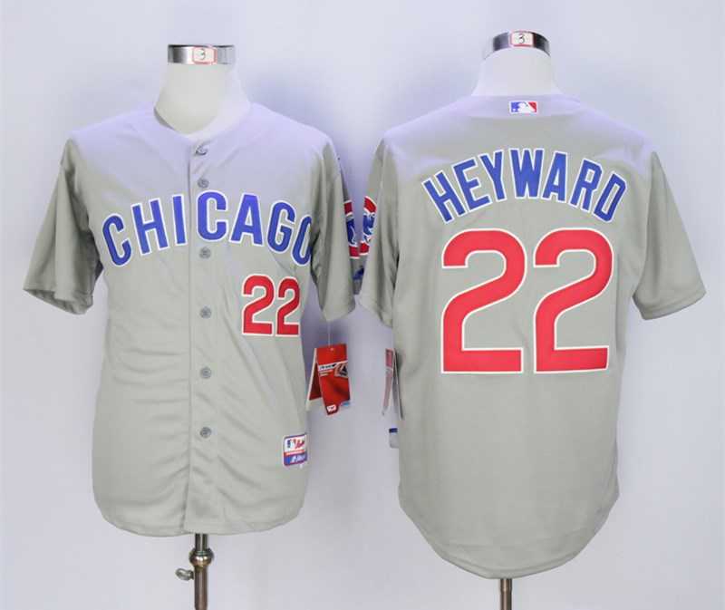 Cubs 22 Jason Heyward Gray Road Cool Base Baseball Jerseys,We sell and wholesale Cubs 22 Jason Heyward Gray Road Cool Base Baseball Jerseys on line form chian!