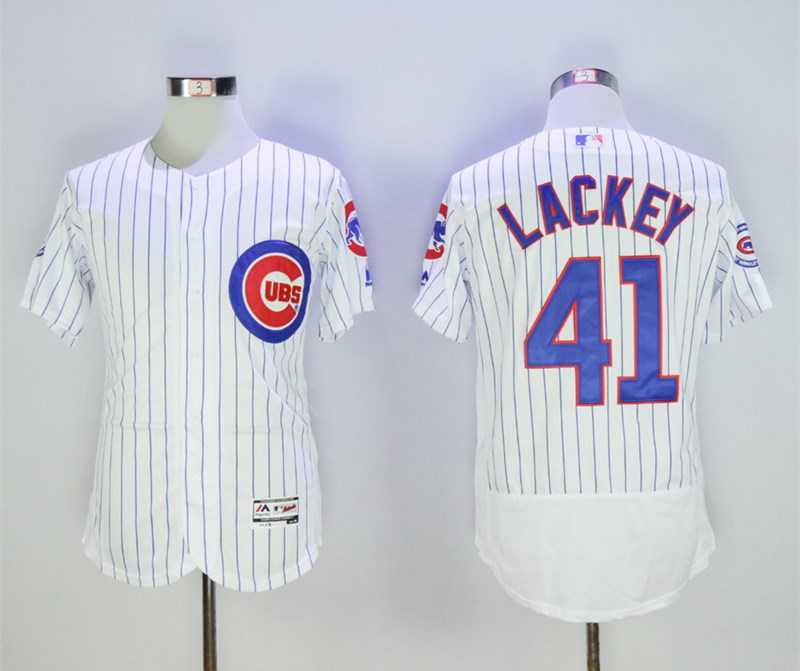 Cubs 41 John Lackey White Flexbase Baseball Jerseys,We sell and wholesale Cubs 41 John Lackey White Flexbase Baseball Jerseys on line form chian!