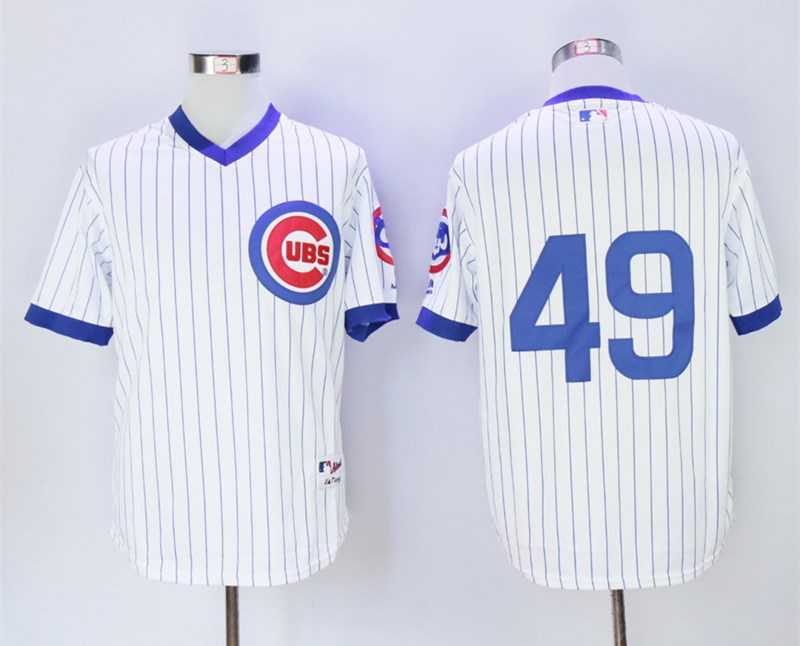 Cubs 49 Jake Arrieta White 1988 Turn Back The Clock Baseball Jerseys,We sell and wholesale Cubs 49 Jake Arrieta White 1988 Turn Back The Clock Baseball Jerseys on line form chian!