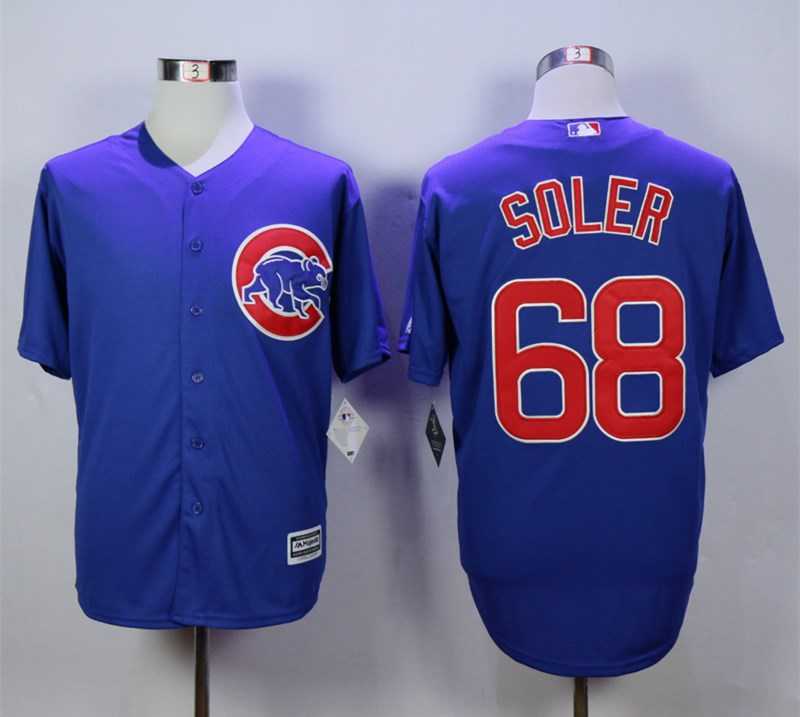 Cubs 68 Jorge Soler Royal Cool Base Baseball Jerseys,We sell and wholesale Cubs 68 Jorge Soler Royal Cool Base Baseball Jerseys on line form chian!