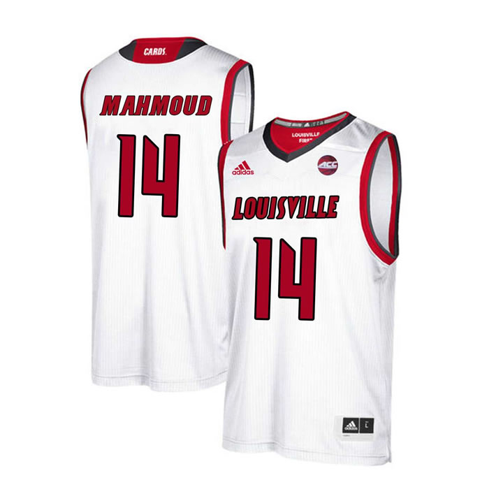 Louisville Cardinals 14 Anas Mahmoud White College Basketball Jersey Dzhi,We sell and wholesale Louisville Cardinals 14 Anas Mahmoud White College Basketball Jersey Dzhi on line form chian!