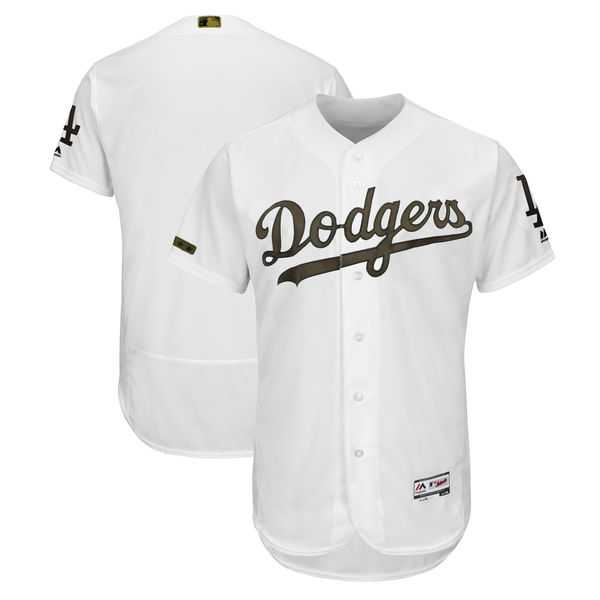 Men's Customized Dodgers Any Name & Number White 2018 Memorial Day Flexbase Jersey,We sell and wholesale Men's Customized Dodgers Any Name & Number White 2018 Memorial Day Flexbase Jersey on line form chian!