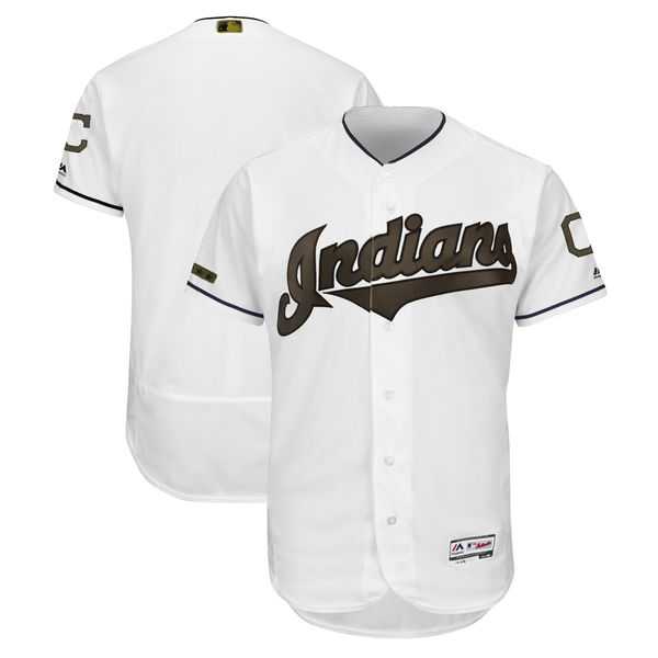 Men's Customized Indians Any Name & Number White 2018 Memorial Day Flexbase Jersey,We sell and wholesale Men's Customized Indians Any Name & Number White 2018 Memorial Day Flexbase Jersey on line form chian!
