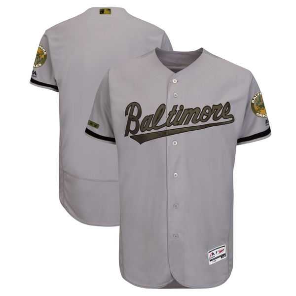 Men's Customized Orioles Any Name & Number Gray 2018 Memorial Day Flexbase Jersey,We sell and wholesale Men's Customized Orioles Any Name & Number Gray 2018 Memorial Day Flexbase Jersey on line form chian!