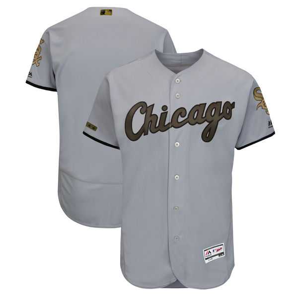 Men's Customized White Sox Any Name & Number Gray 2018 Memorial Day Flexbase Jersey,We sell and wholesale Men's Customized White Sox Any Name & Number Gray 2018 Memorial Day Flexbase Jersey on line form chian!