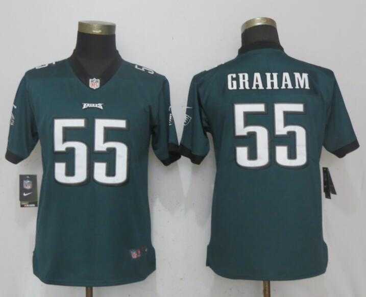 Women Nike Eagles 55 Brandon Graham Green Vapor Untouchable Limited Jersey,We sell and wholesale Women Nike Eagles 55 Brandon Graham Green Vapor Untouchable Limited Jersey on line form chian!
