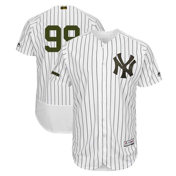 Yankees 99 Aaron Judge White 2018 Memorial Day Flexbase Jersey,We sell and wholesale Yankees 99 Aaron Judge White 2018 Memorial Day Flexbase Jersey on line form chian!