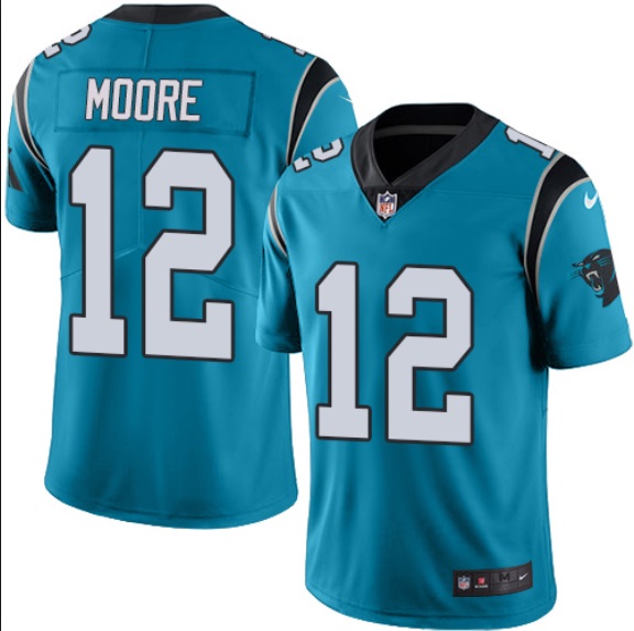 Youth Nike Carolina Panthers #12 DJ Moore Blue NFL Vapor Untouchable Player Limited Jersey,We sell and wholesale Youth Nike Carolina Panthers #12 DJ Moore Blue NFL Vapor Untouchable Player Limited Jersey on line form chian!
