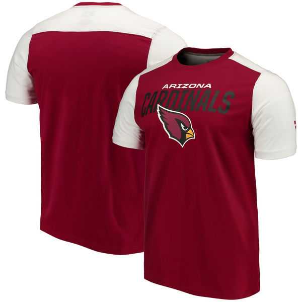 Arizona Cardinals NFL Pro Line by Fanatics Branded Iconic Color Blocked T-Shirt Cardinal White,We sell and wholesale Arizona Cardinals NFL Pro Line by Fanatics Branded Iconic Color Blocked T-Shirt Cardinal White on line form chian!
