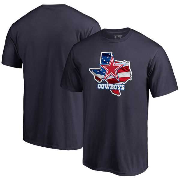 Dallas Cowboys Navy NFL Pro Line by Fanatics Branded Banner State T Shirt,We sell and wholesale Dallas Cowboys Navy NFL Pro Line by Fanatics Branded Banner State T Shirt on line form chian!