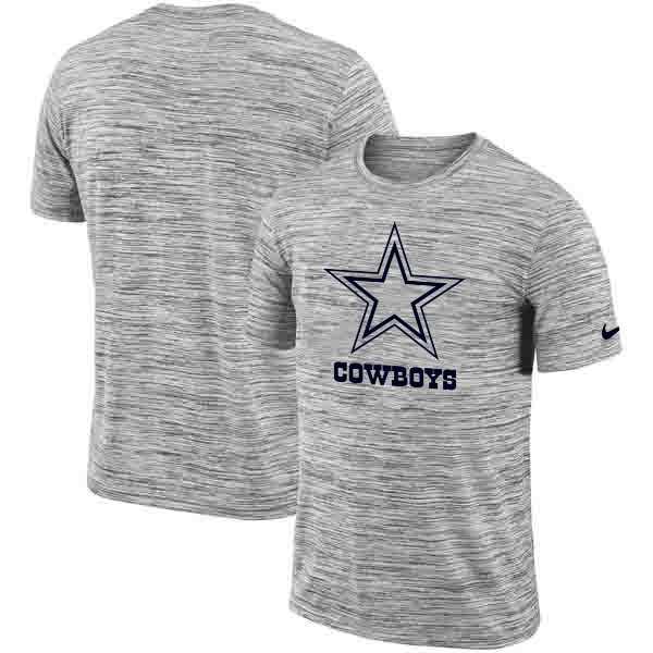 Dallas Cowboys Nike Heathered Black Sideline Legend Velocity Travel Performance T-Shirt,We sell and wholesale Dallas Cowboys Nike Heathered Black Sideline Legend Velocity Travel Performance T-Shirt on line form chian!