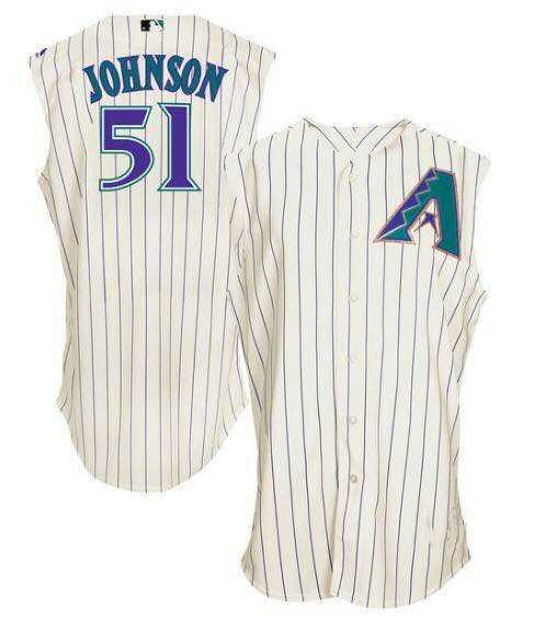 Diamondbacks 51 Randy Johnson White Turn Back The Clock Sleeveless Baseball Jerseys,We sell and wholesale Diamondbacks 51 Randy Johnson White Turn Back The Clock Sleeveless Baseball Jerseys on line form chian!