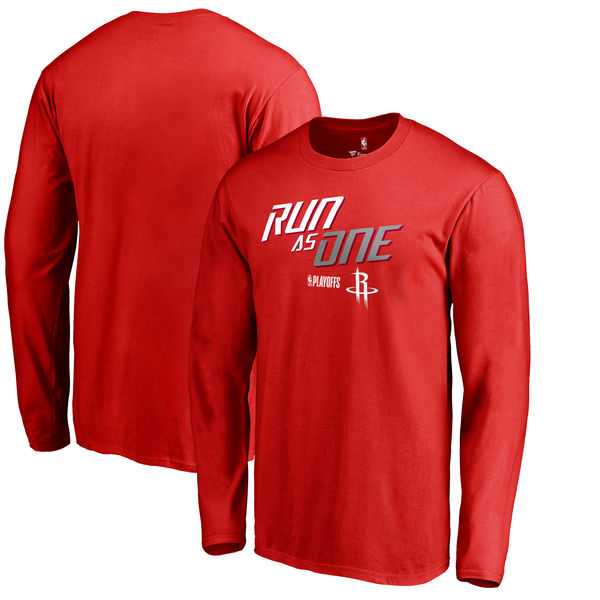Houston Rockets Fanatics Branded 2018 NBA Playoffs Slogan Long Sleeve T-Shirt Red,We sell and wholesale Houston Rockets Fanatics Branded 2018 NBA Playoffs Slogan Long Sleeve T-Shirt Red on line form chian!