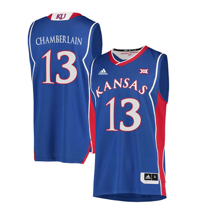 Kansas Jayhawks 13 Wilt Chamverlain Blue Throwback College Basketball Jersey Dzhi,We sell and wholesale Kansas Jayhawks 13 Wilt Chamverlain Blue Throwback College Basketball Jersey Dzhi on line form chian!