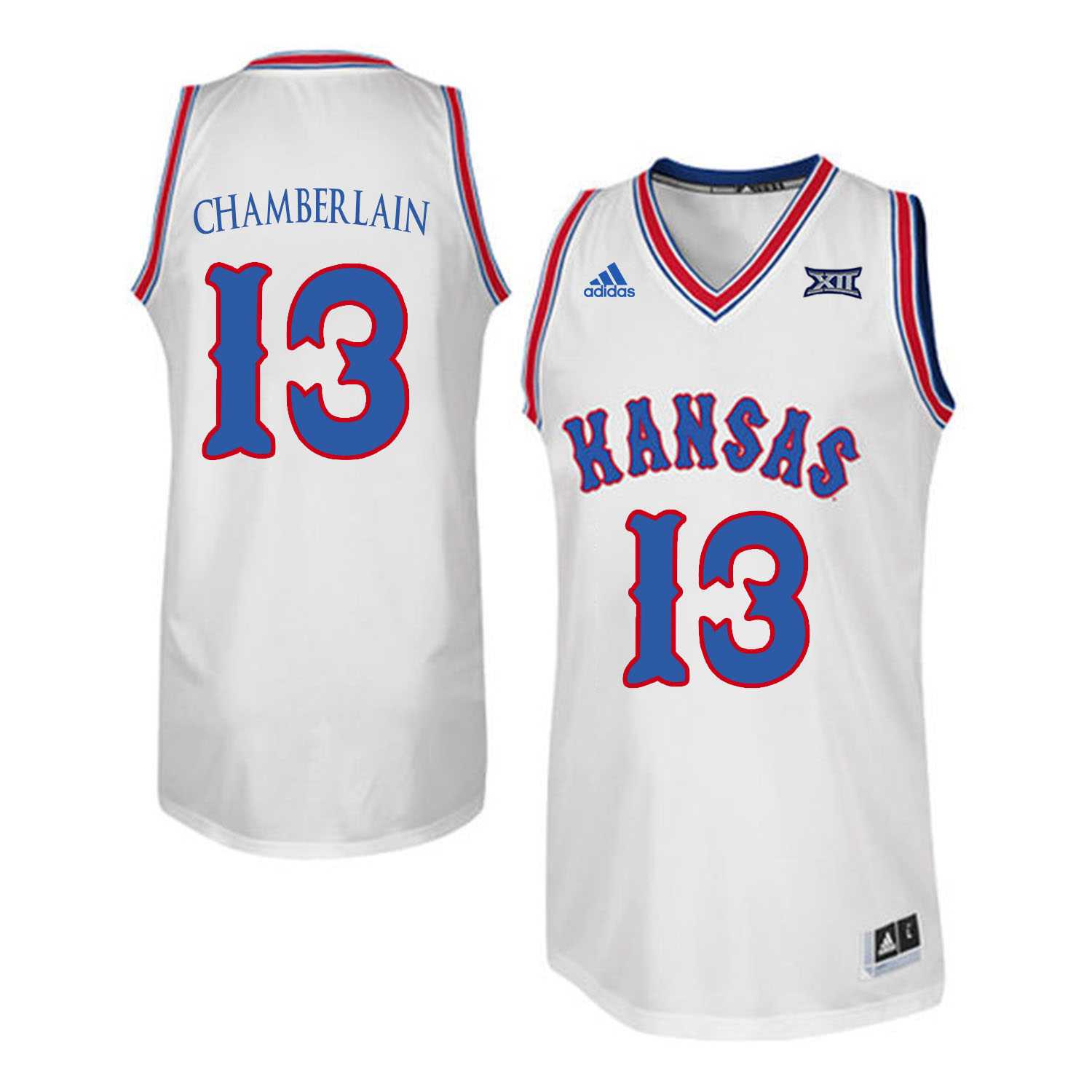 Kansas Jayhawks 13 Wilt Chamverlain White Throwback College Basketball Jersey Dzhi,We sell and wholesale Kansas Jayhawks 13 Wilt Chamverlain White Throwback College Basketball Jersey Dzhi on line form chian!
