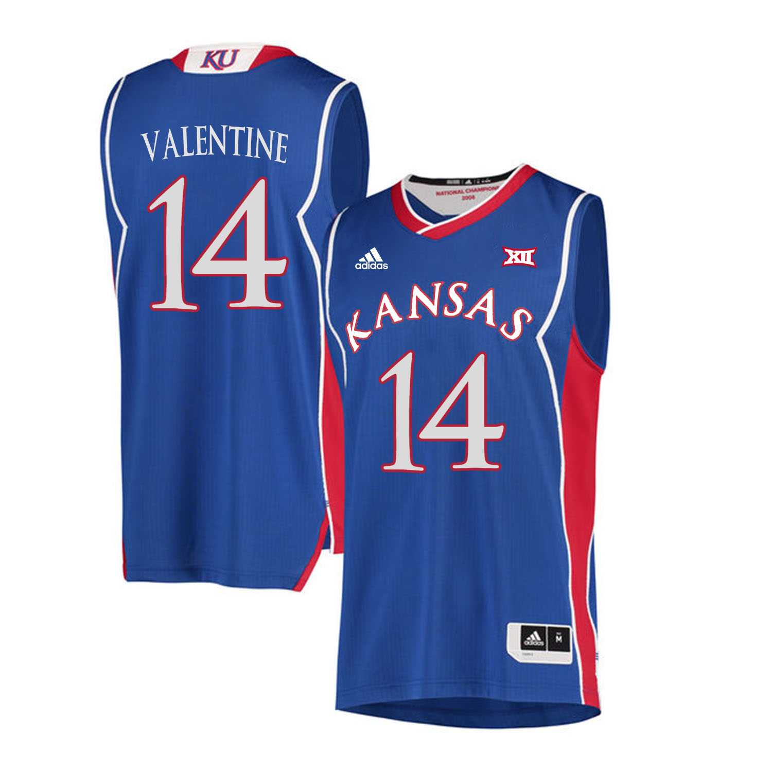Kansas Jayhawks 14 Darnell Valentine Blue Throwback College Basketball Jersey Dzhi,We sell and wholesale Kansas Jayhawks 14 Darnell Valentine Blue Throwback College Basketball Jersey Dzhi on line form chian!