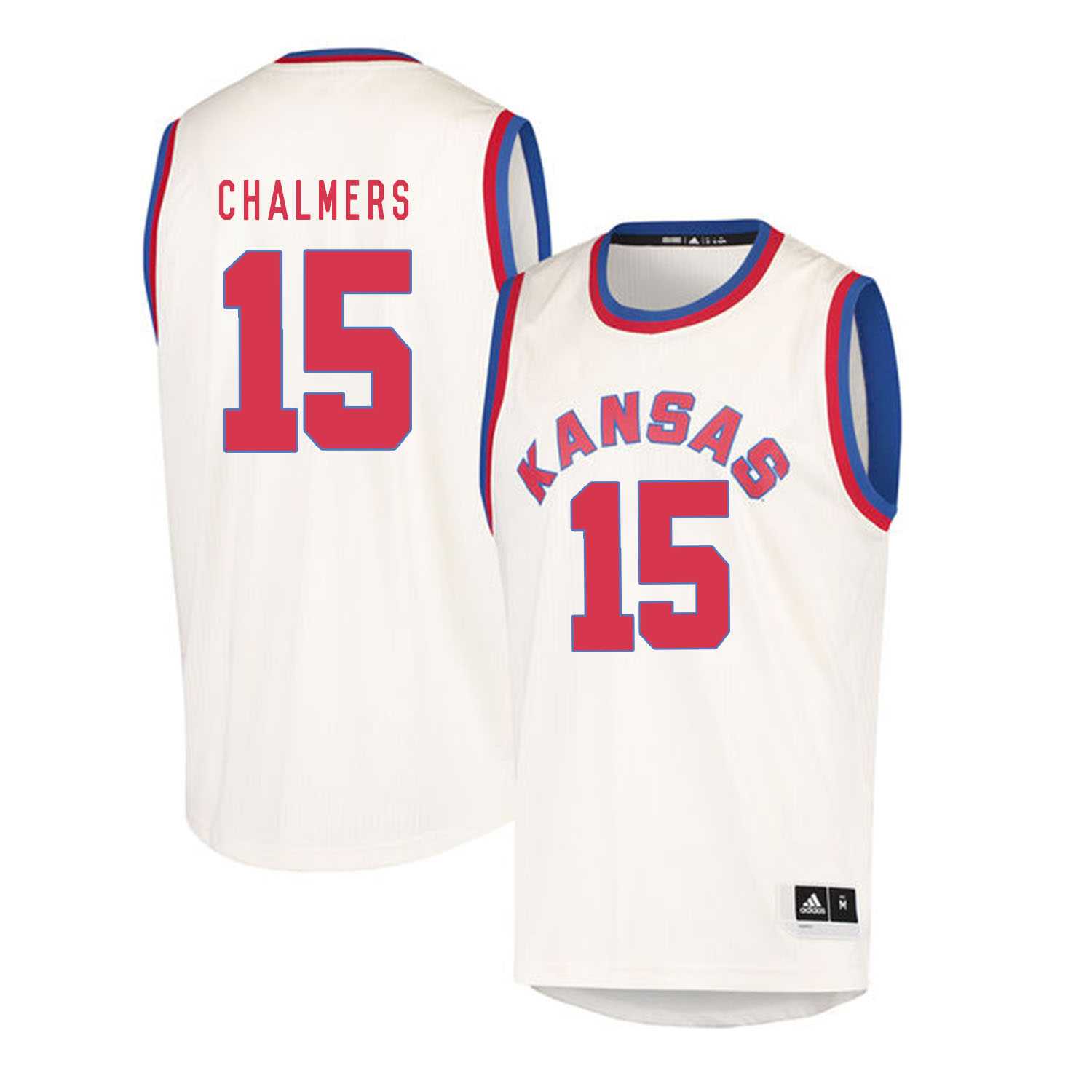 Kansas Jayhawks 15 Mario Chalmers Cream Throwback College Basketball Jersey Dzhi,We sell and wholesale Kansas Jayhawks 15 Mario Chalmers Cream Throwback College Basketball Jersey Dzhi on line form chian!