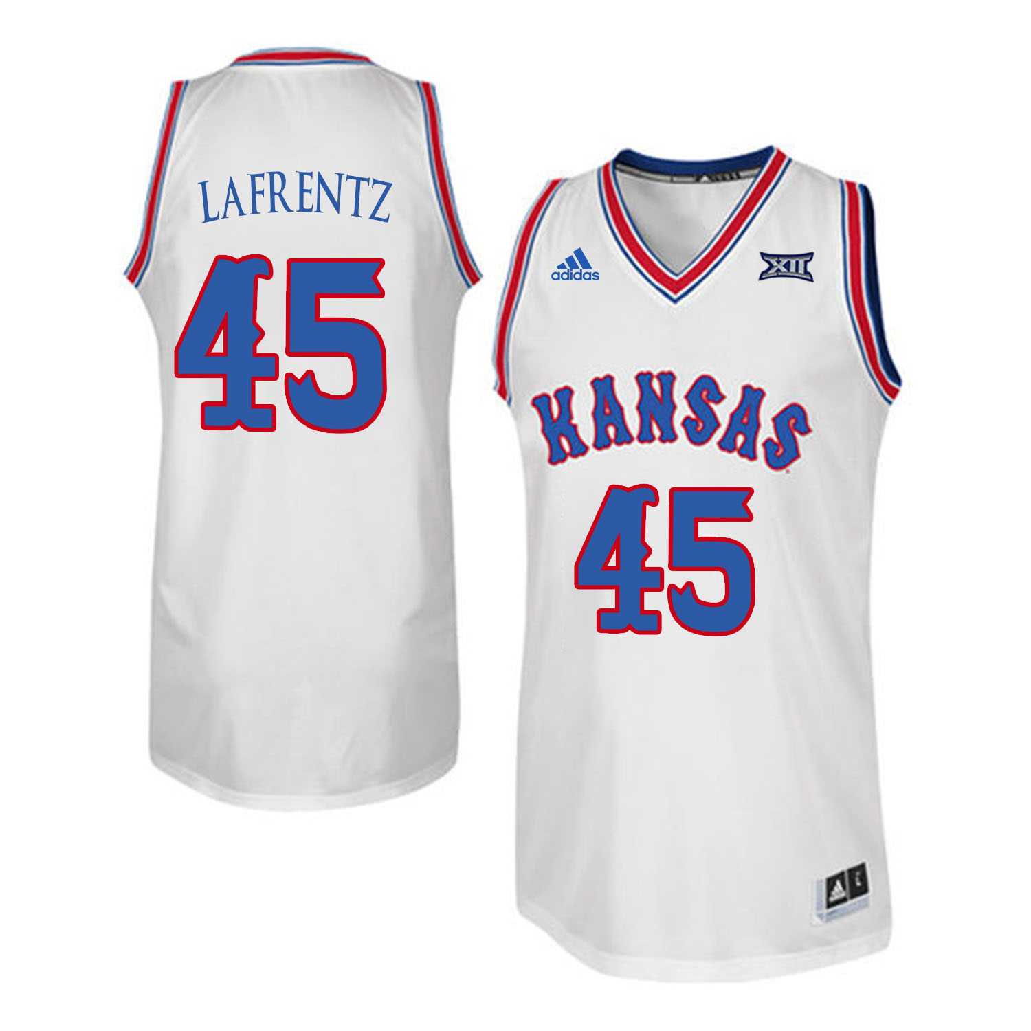 Kansas Jayhawks 45 Raef LaFrentz White Throwback College Basketball Jersey Dzhi,We sell and wholesale Kansas Jayhawks 45 Raef LaFrentz White Throwback College Basketball Jersey Dzhi on line form chian!