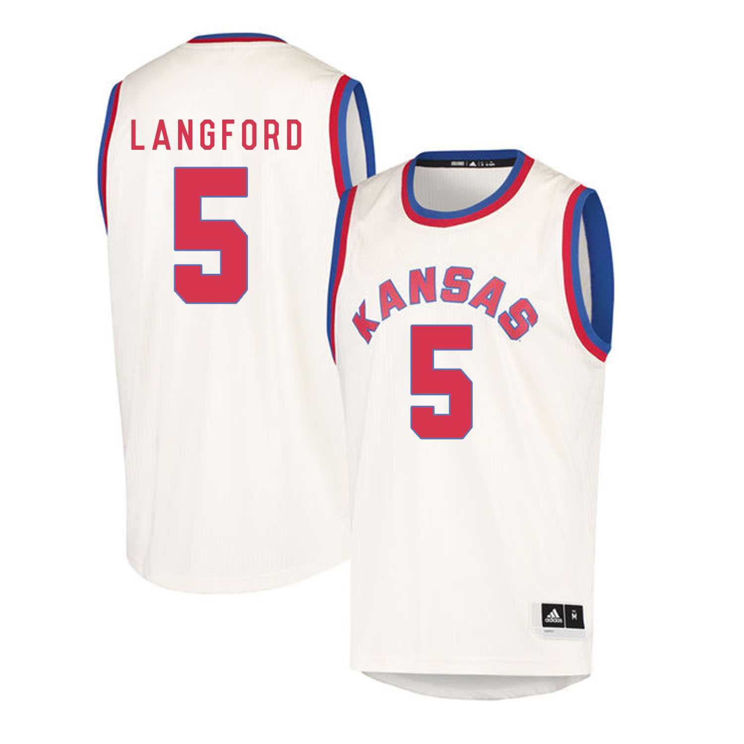 Kansas Jayhawks 5 Keith Langford Cream Throwback College Basketball Jersey Dzhi,We sell and wholesale Kansas Jayhawks 5 Keith Langford Cream Throwback College Basketball Jersey Dzhi on line form chian!