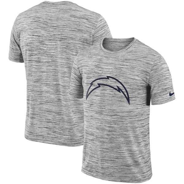 Los Angeles Chargers Nike Heathered Black Sideline Legend Velocity Travel Performance T-Shirt,We sell and wholesale Los Angeles Chargers Nike Heathered Black Sideline Legend Velocity Travel Performance T-Shirt on line form chian!