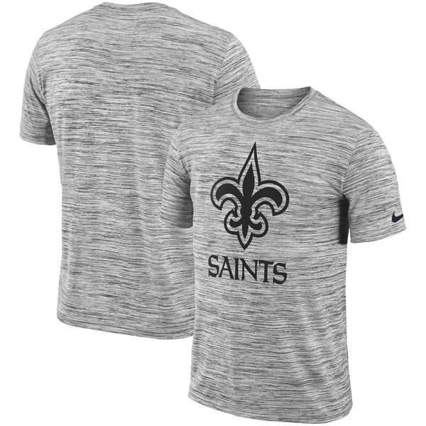 New Orleans Saints Heathered Black Sideline Legend Velocity Travel Performance Nike T-Shirt,We sell and wholesale New Orleans Saints Heathered Black Sideline Legend Velocity Travel Performance Nike T-Shirt on line form chian!