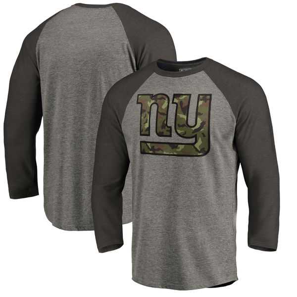 New York Giants NFL Pro Line by Fanatics Branded Black Gray Tri Blend 34 Sleeve T-Shirt,We sell and wholesale New York Giants NFL Pro Line by Fanatics Branded Black Gray Tri Blend 34 Sleeve T-Shirt on line form chian!