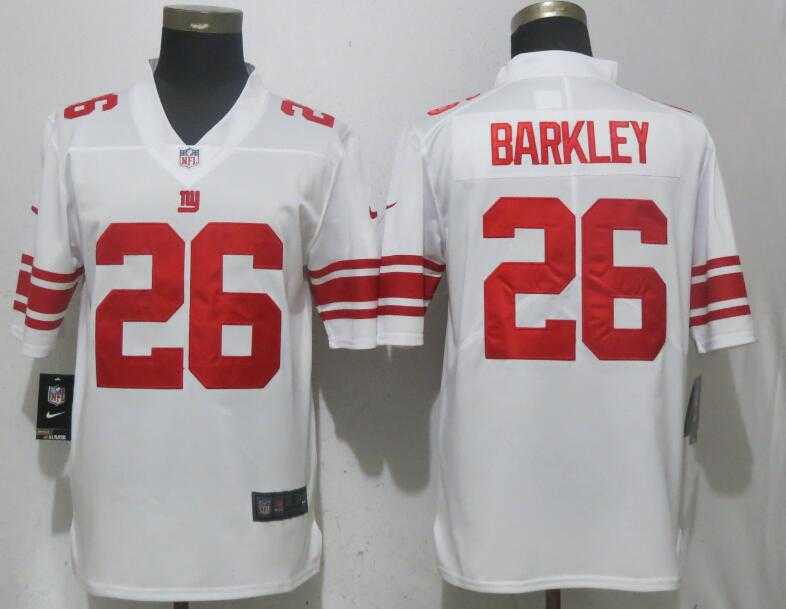 Nike Giants 26 Saquon Barkley White Vapor Untouchable Limited Jersey,We sell and wholesale Nike Giants 26 Saquon Barkley White Vapor Untouchable Limited Jersey on line form chian!