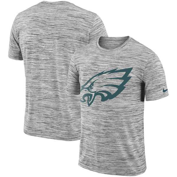 Philadelphia Eagles Heathered Black Sideline Legend Velocity Travel Performance Nike T-Shirt,We sell and wholesale Philadelphia Eagles Heathered Black Sideline Legend Velocity Travel Performance Nike T-Shirt on line form chian!