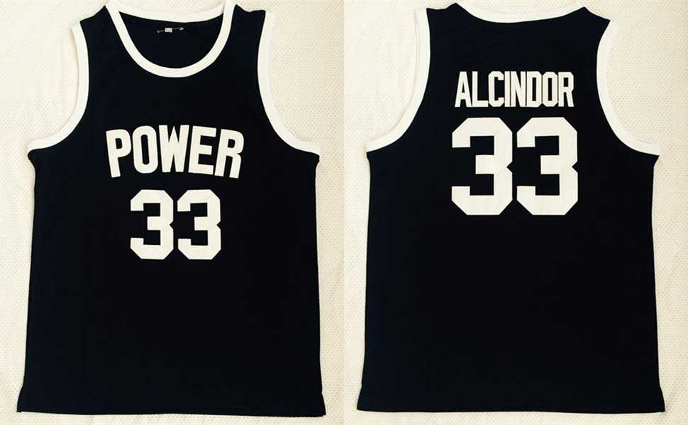Power Memorial High School 33 Kareem Abdul Jabbar Black Basketball Stitched NBA Jersey,We sell and wholesale Power Memorial High School 33 Kareem Abdul Jabbar Black Basketball Stitched NBA Jersey on line form chian!