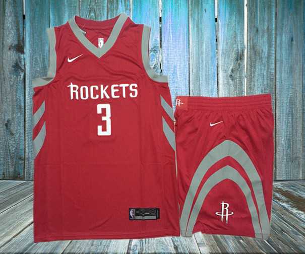 Rockets 3 Chris Paul Red Nike Swingman Stitched NBA Jersey(With Shorts),We sell and wholesale Rockets 3 Chris Paul Red Nike Swingman Stitched NBA Jersey(With Shorts) on line form chian!