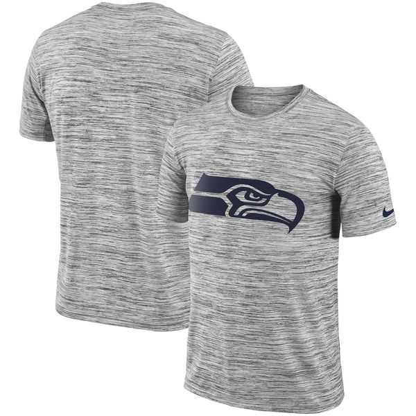 Seattle Seahawks Nike Heathered Black Sideline Legend Velocity Travel Performance T-Shirt,We sell and wholesale Seattle Seahawks Nike Heathered Black Sideline Legend Velocity Travel Performance T-Shirt on line form chian!