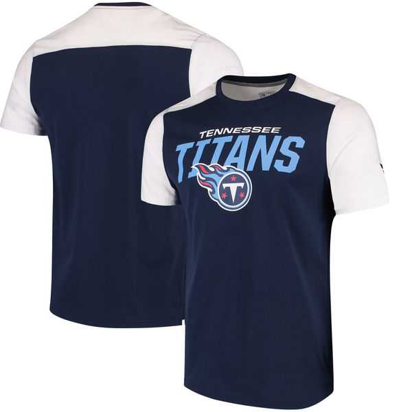 Tennessee Titans NFL Pro Line by Fanatics Branded Iconic Color Blocked T-Shirt Navy White,We sell and wholesale Tennessee Titans NFL Pro Line by Fanatics Branded Iconic Color Blocked T-Shirt Navy White on line form chian!