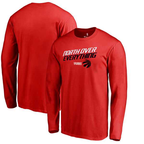 Toronto Raptors Fanatics Branded 2018 NBA Playoffs Slogan Long Sleeve T-Shirt Red,We sell and wholesale Toronto Raptors Fanatics Branded 2018 NBA Playoffs Slogan Long Sleeve T-Shirt Red on line form chian!
