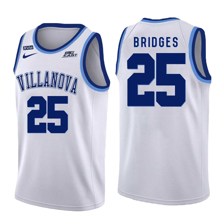 Villanova Wildcats 25 Mikal Bridges White College Basketball Jersey Dzhi,We sell and wholesale Villanova Wildcats 25 Mikal Bridges White College Basketball Jersey Dzhi on line form chian!