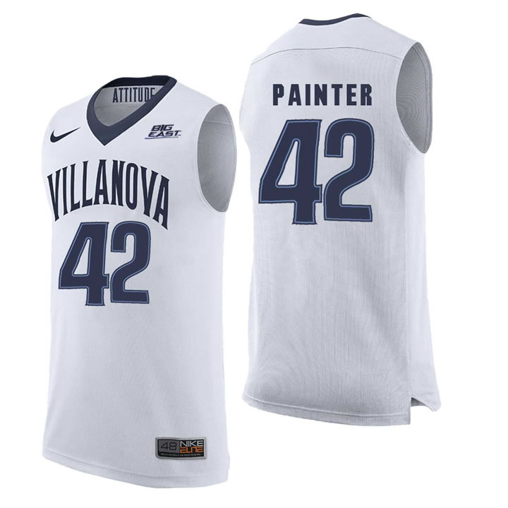 Villanova Wildcats 42 Dylan Painter White College Basketball Elite Jersey Dzhi,We sell and wholesale Villanova Wildcats 42 Dylan Painter White College Basketball Elite Jersey Dzhi on line form chian!